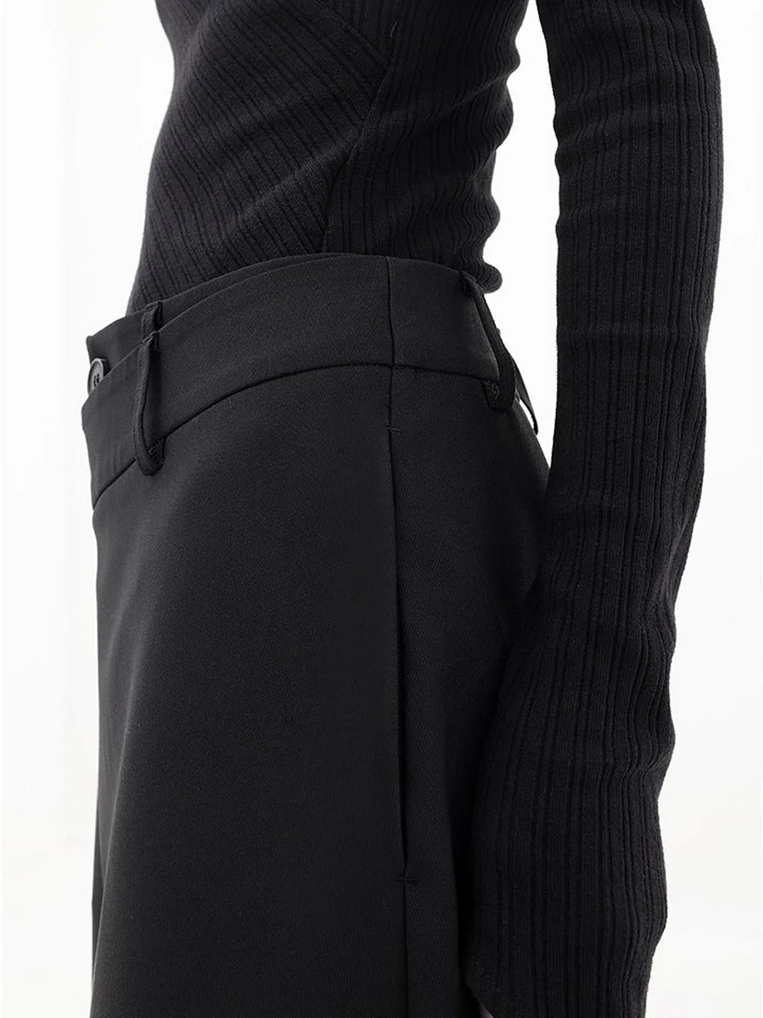 Clara | Relaxed Fit Trousers Crafted from Luxe Fabric