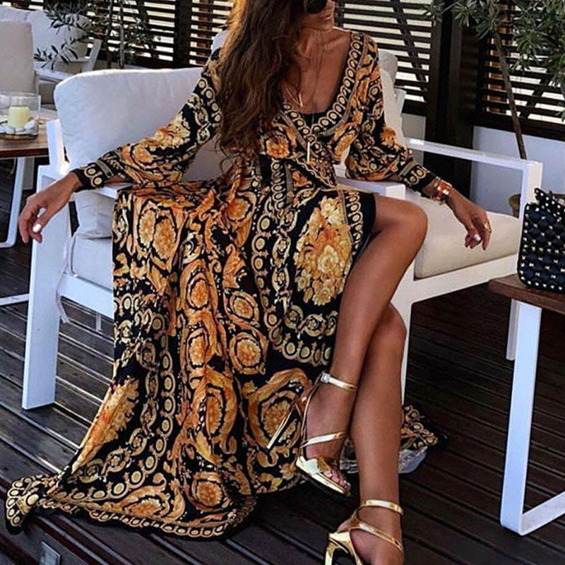 Lyra | Artful Flow Maxi Dress - 2024 Edition