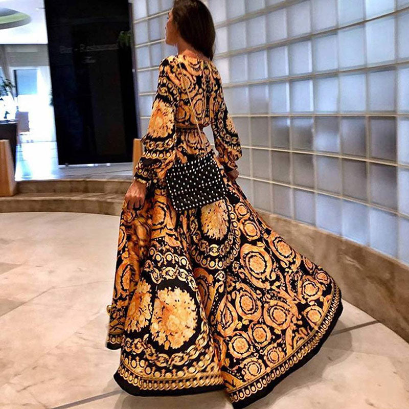 Lyra | Artful Flow Maxi Dress - 2024 Edition